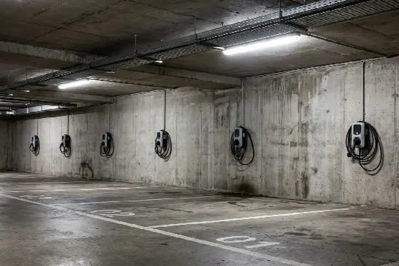 Laden in een appartementsgebouw